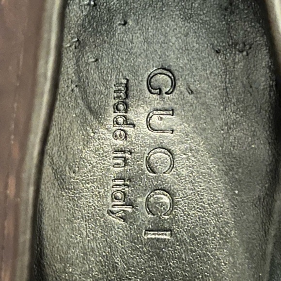 LIKE NEW GUCCI LOAFERS MINT CONDITION WORN ONCE BLACK MEN MSRP $976 ??? main image 2